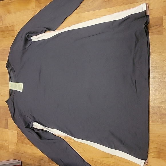 United Colors of Benetton Dress Pullover Side Pockets Colorblock Stripes M